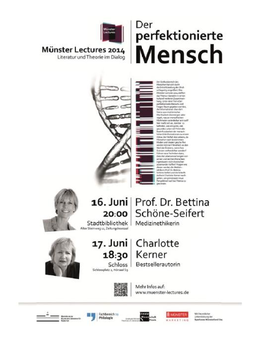 Plakat für die Münster Lectures 2014