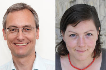 Prof. Dr. Wolfram Drews und Prof. Dr. Sita Steckel
