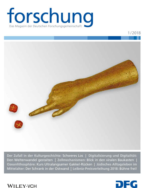 Titelblatt des Forschungsmagazins der DFG