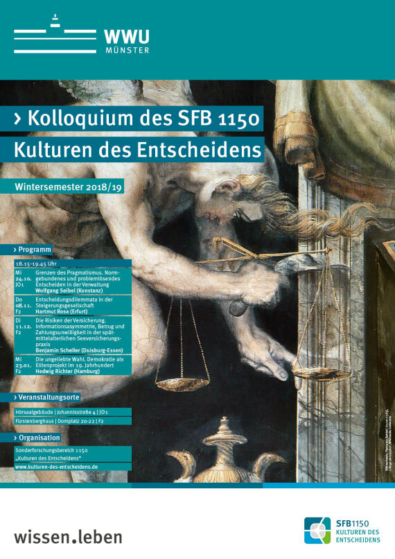 Plakat Kolloquium Wintersemester 2018 19
