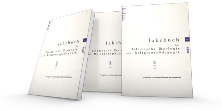 Drei Cover des Jahrbuchs für Islamische Theologie und Religionspädagogik, 1/2012